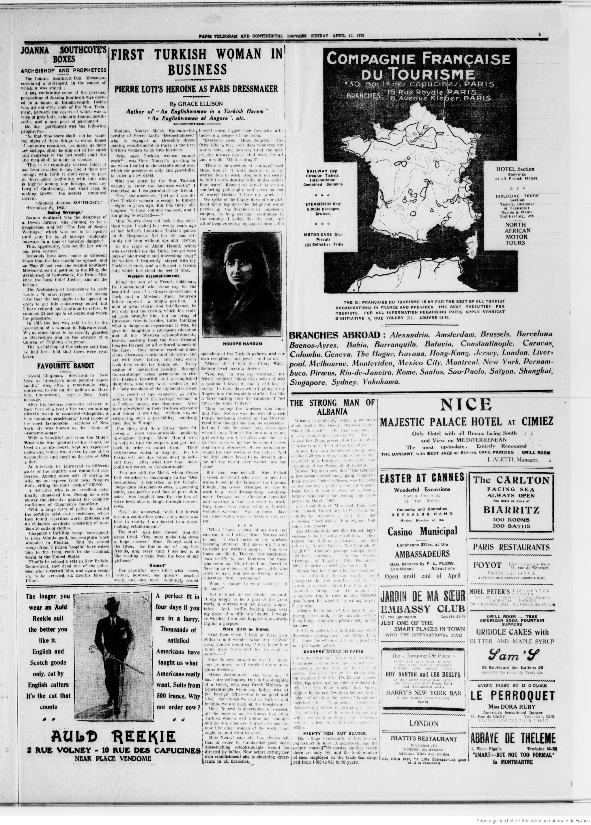 First Turkish Woman in Business