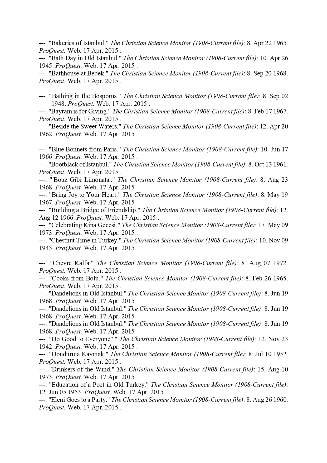 The Christian Science Monitor 