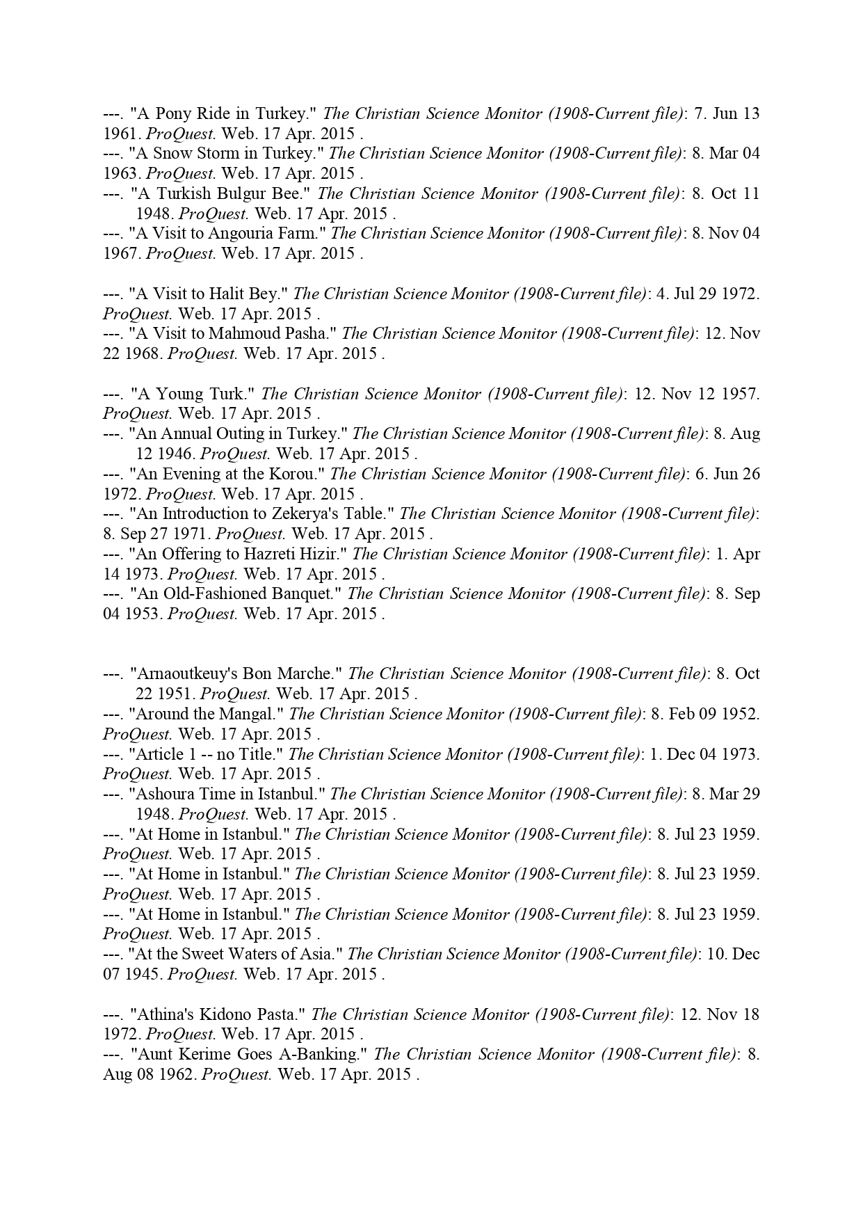 The Christian Science Monitor 